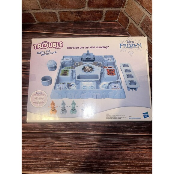 Trouble Disney Frozen Olaf's Ice Adventure Game for Kids New - Picture 2 of 3